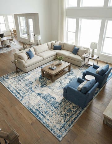 13' x 13' Monte Carlo Square Rug