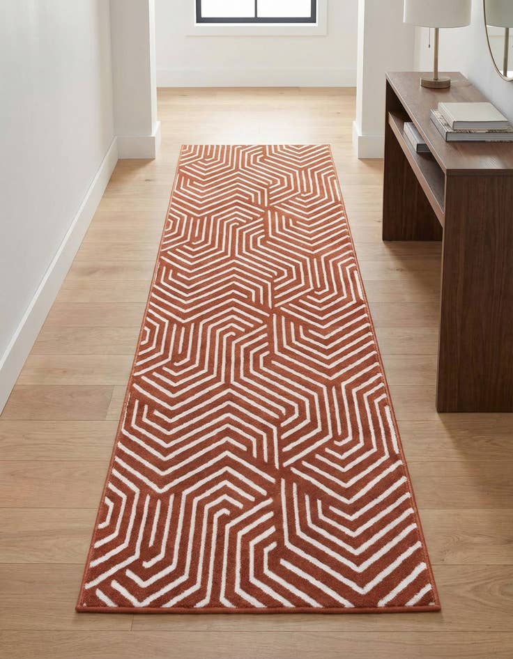 Detail image of 2' x 6' Aakaar Runner Rug