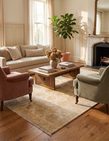 4' 10 x 7' Kaizar Wool Rug