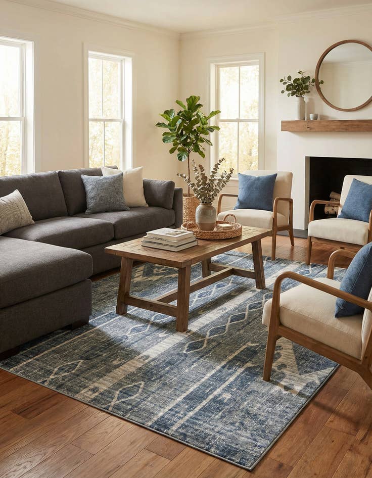 Detail image of 7' 10 x 10' Oregon Rug