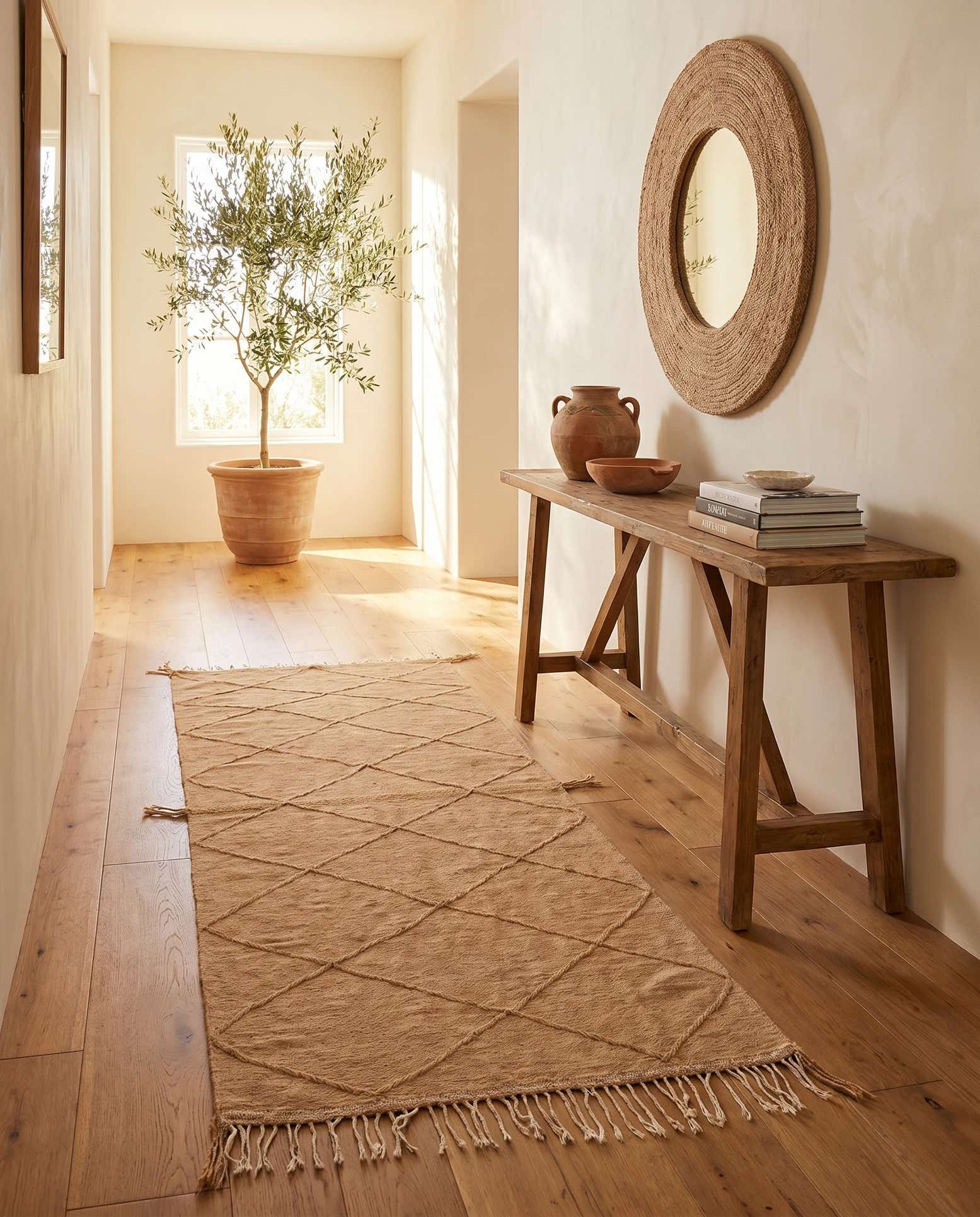 5' x 10' 10 Hand Knotted Moroccan Wool Runner Rug