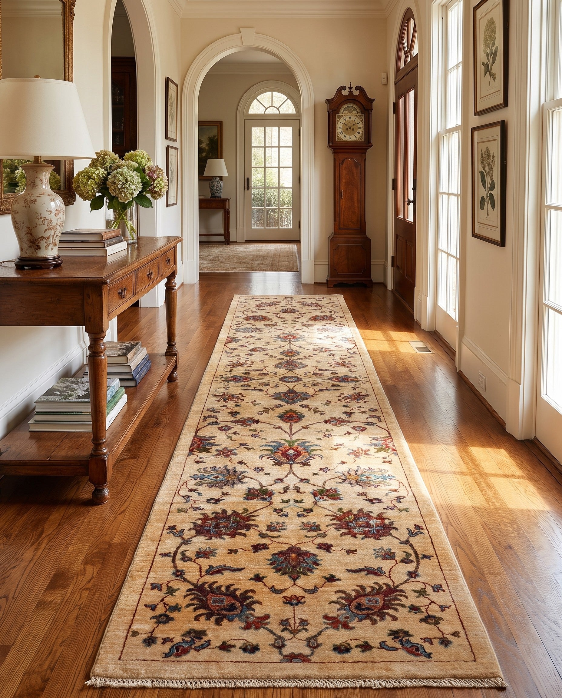 2' 9 x 12' 1 Hand Knotted Ariana Ziegler Runner Rug
