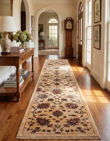 2' 9 x 12' 1 Hand Knotted Ariana Ziegler Runner Rug