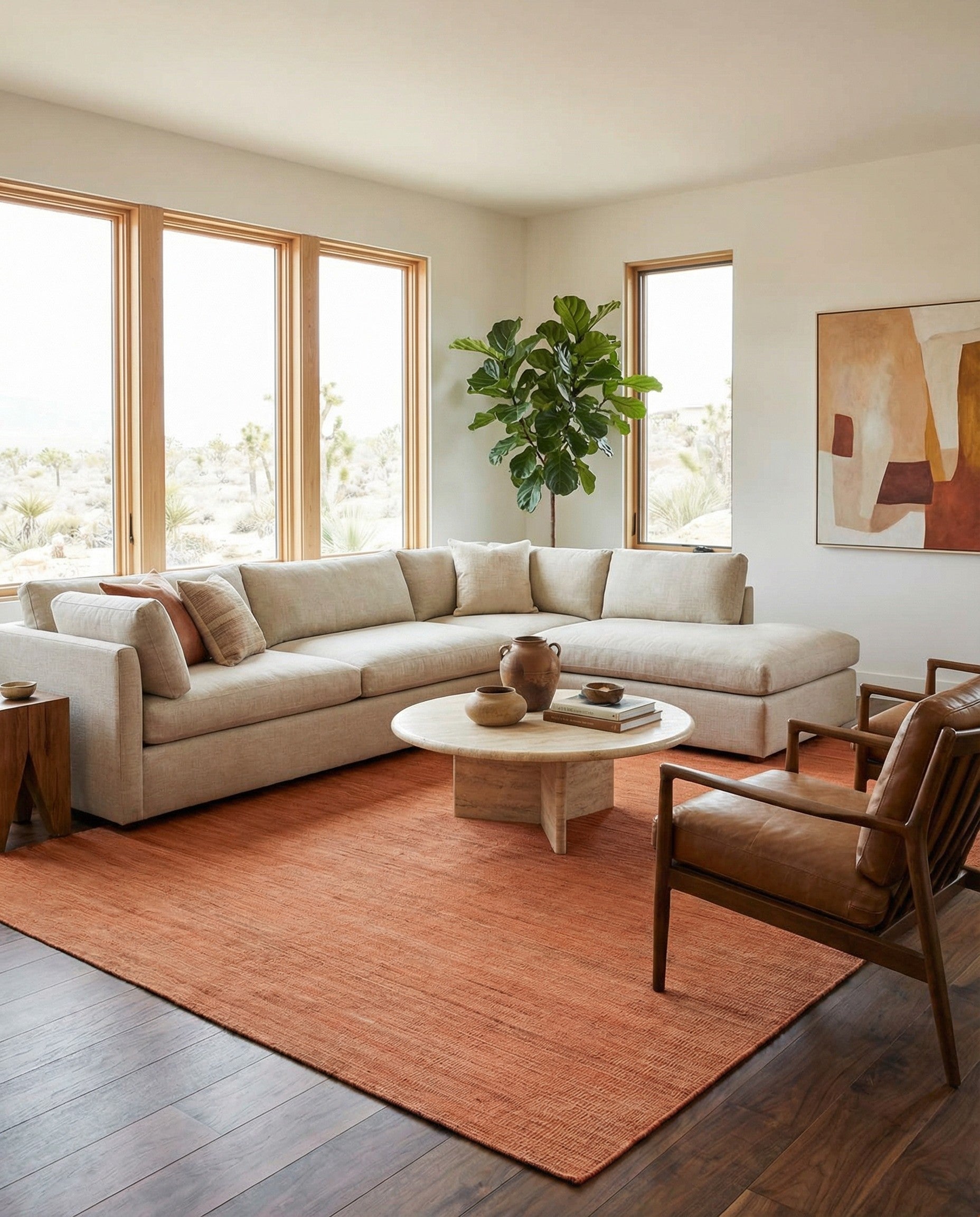 8' 5 x 11' 1 Hand Woven Kilim Modern Wool Rug