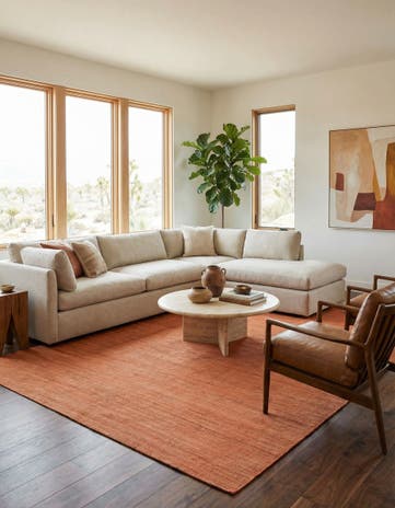 8' 5 x 11' 1 Hand Woven Kilim Modern Wool Rug
