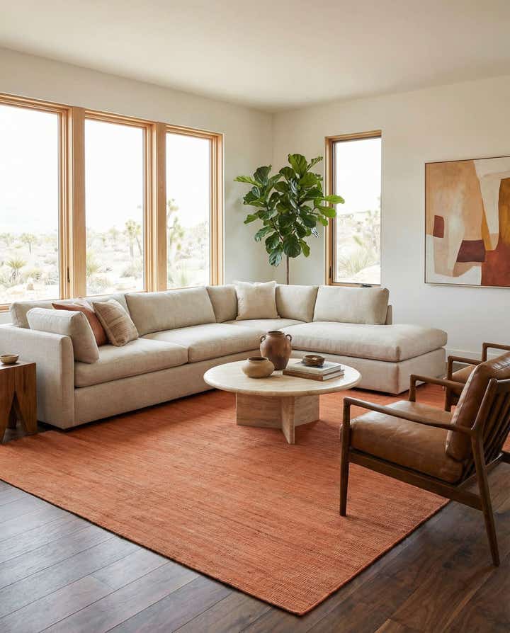 8' 5 x 11' 1 Hand Woven Kilim Modern Wool Rug