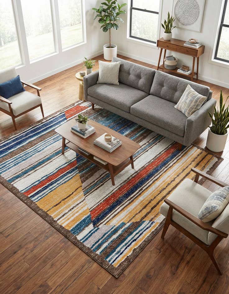 Detail image of 10' x 10' Aramis Square Rug