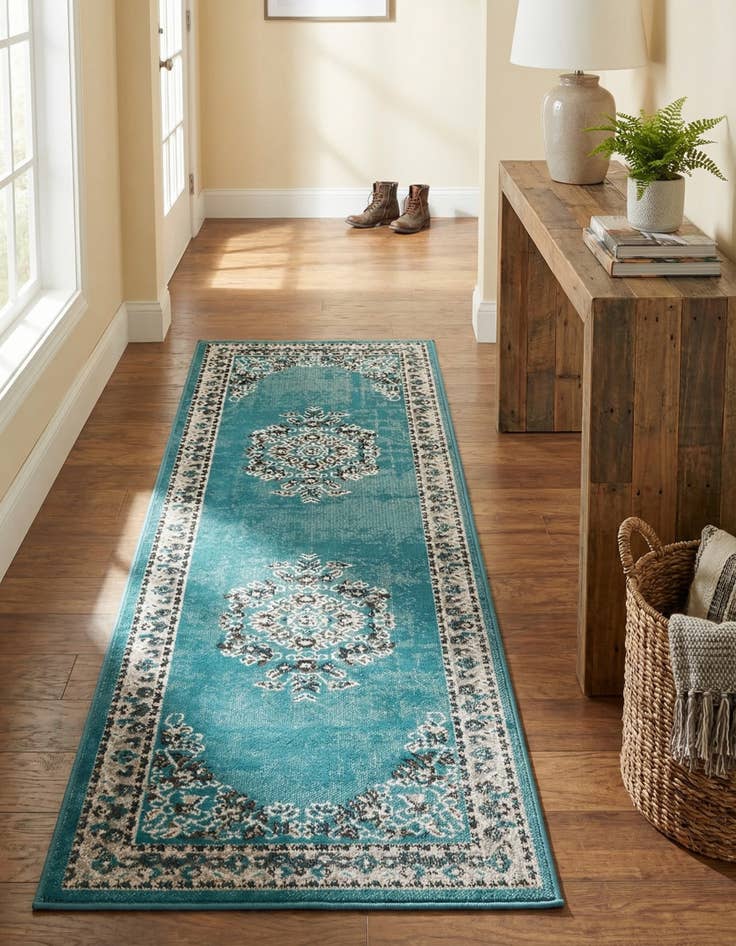 Detail image of 2' x 6' Lucerne Runner Rug