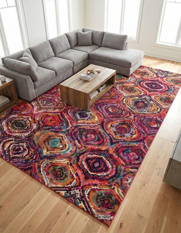 10' 6 x 16' 5 Washable Hyacinth Rug