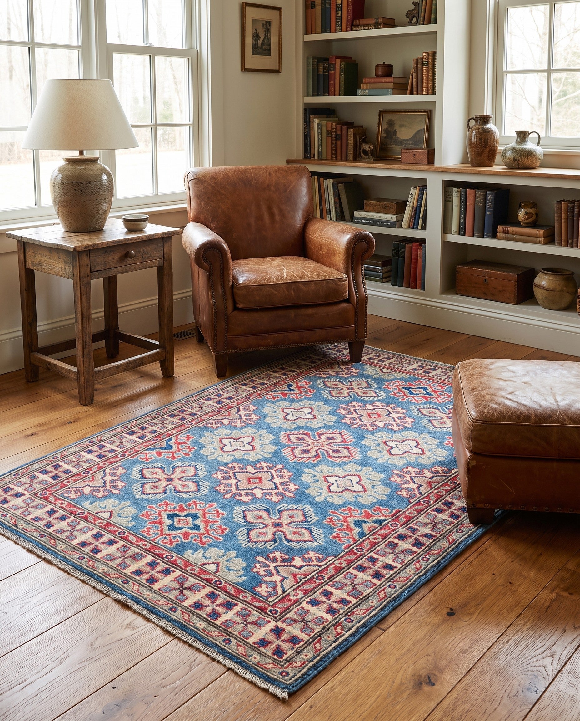3' 3 x 5' 1 Hand Knotted Kazak Rug