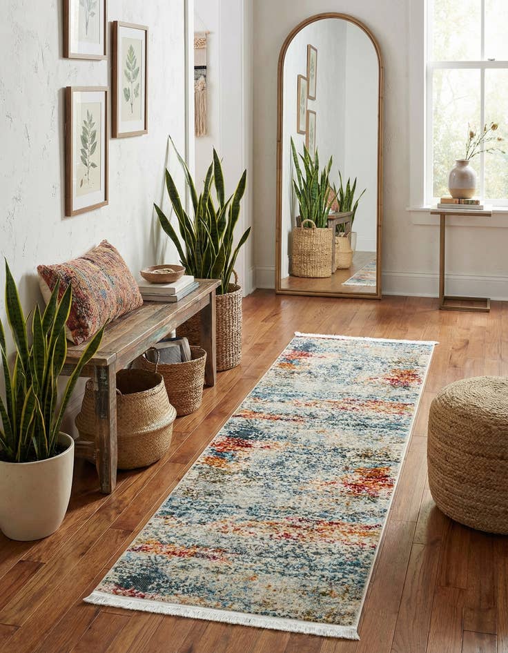 Detail image of 2' 2 x 7' Santiago Runner Rug