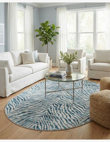 5' 3 x 8' Finsbury Oval Rug