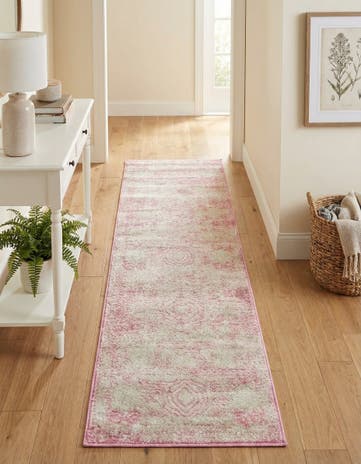 Pink Dover Runner Rug