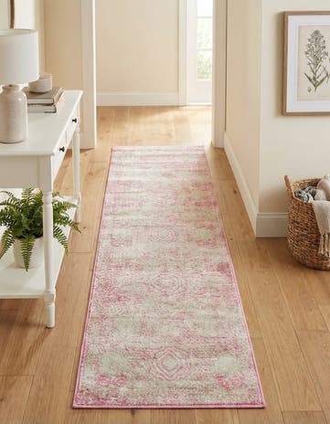 Pink Dover Runner Rug
