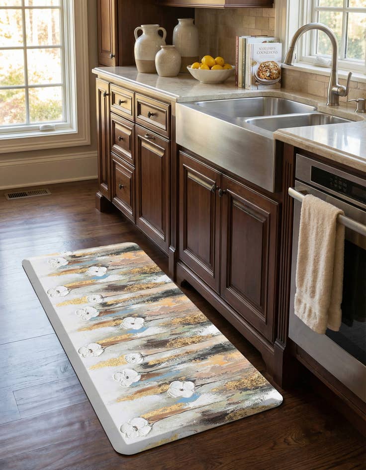 Detail image of 2' x 5' Flowers Comfort Mat