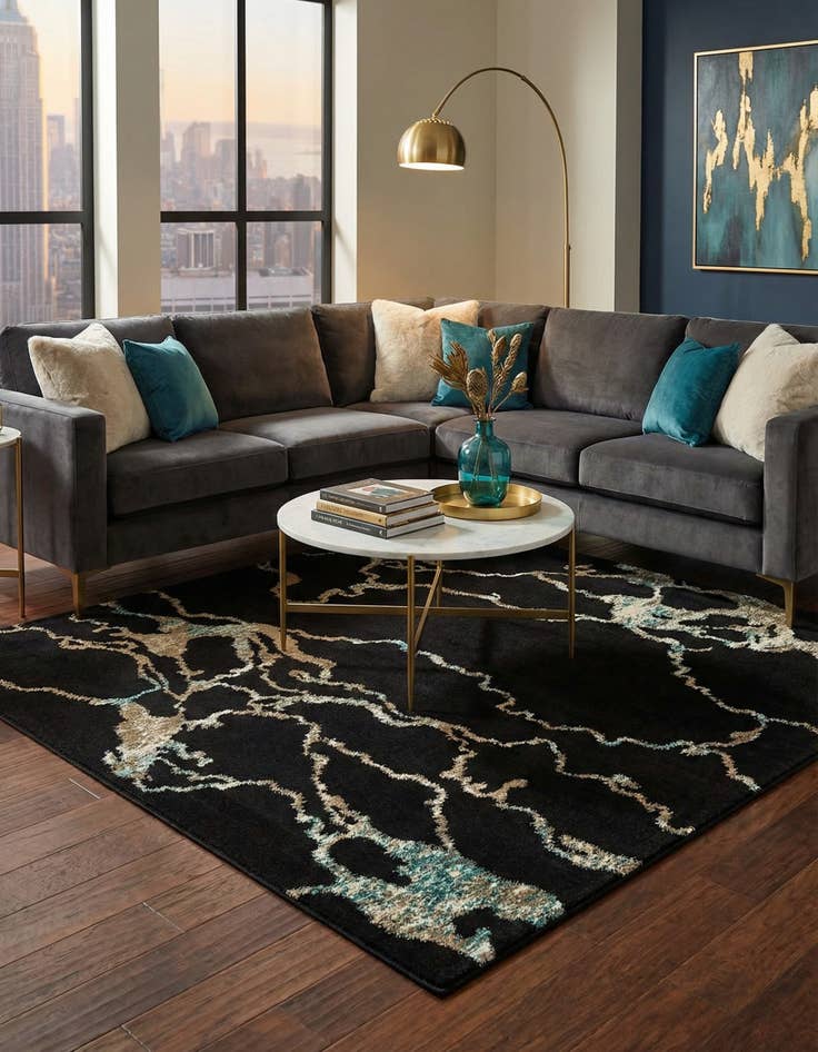 Detail image of 10' x 10' Madeline Square Rug