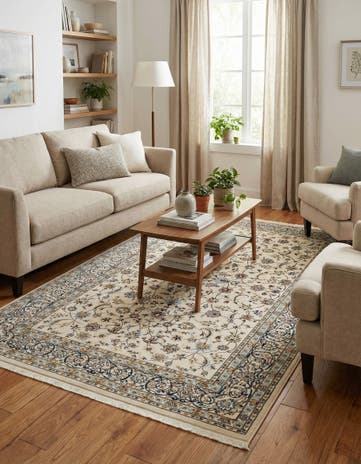 5' 3 x 8' Nain Design Rug
