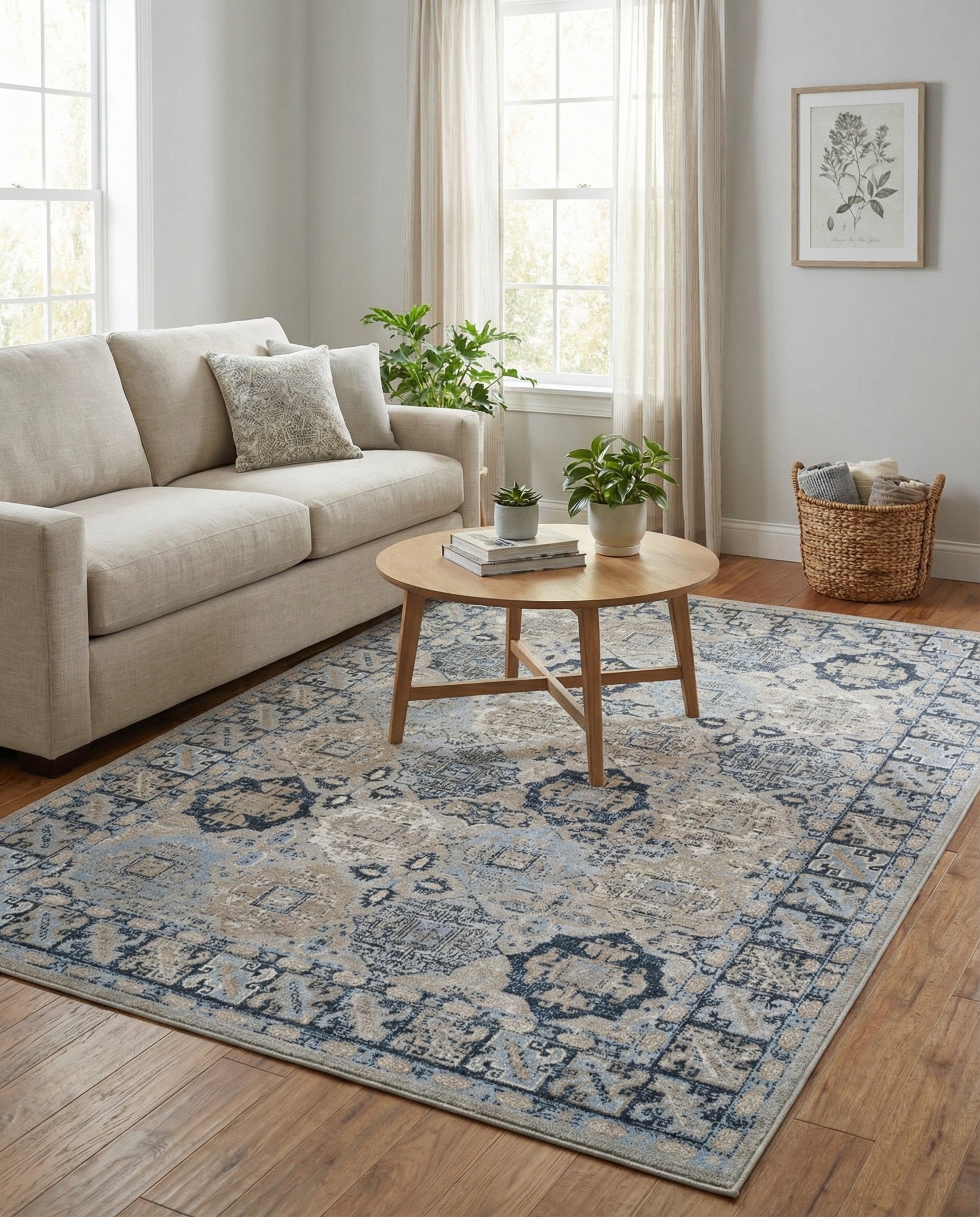 Primary image 6' x 9' Kamala Washable Rug