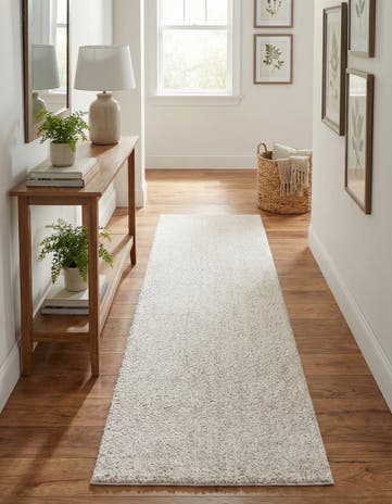 2' 2 x 6' 9 Solid Frieze Runner Rug