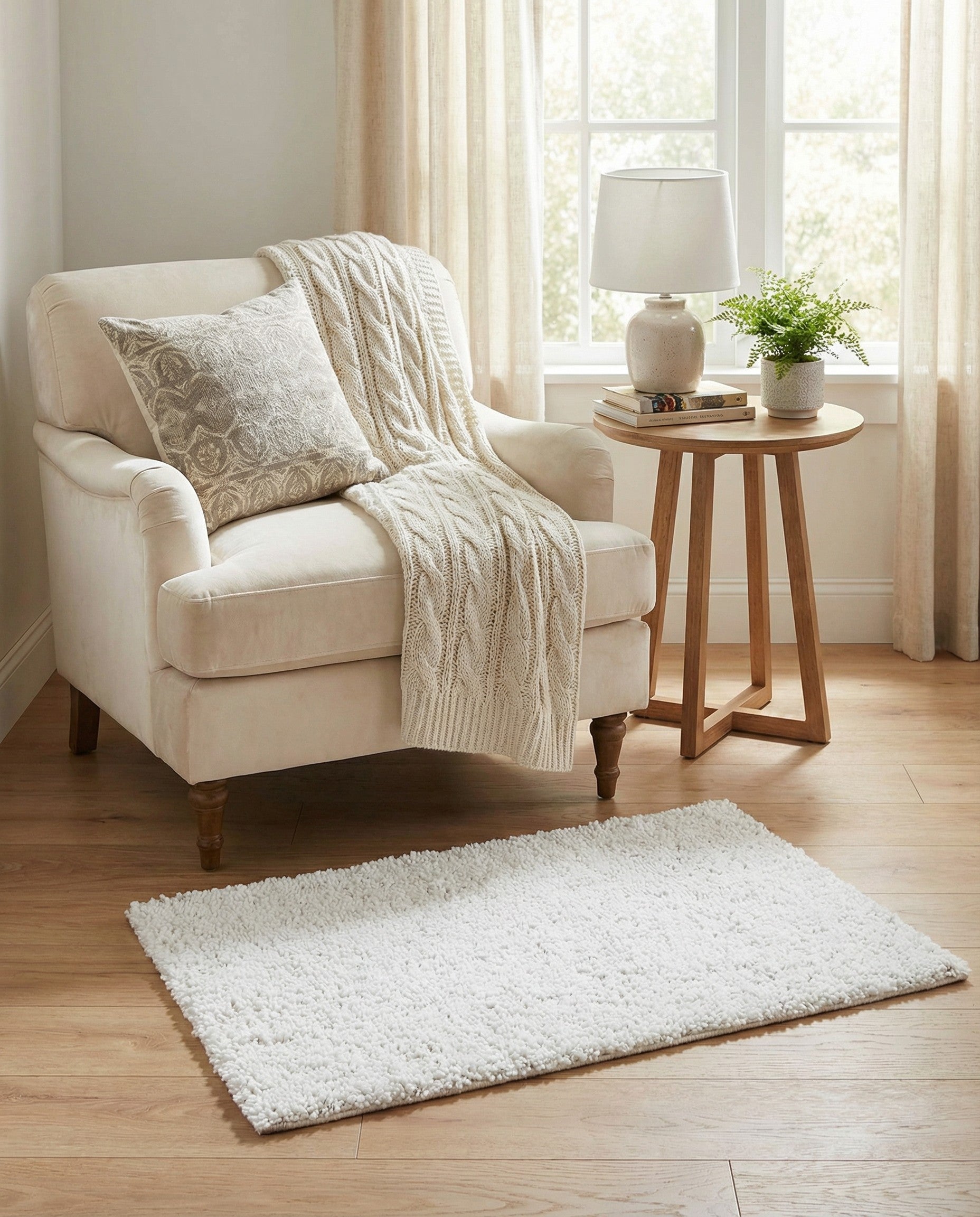 2' x 3' Jill Zarin Shaggy Chic Rug