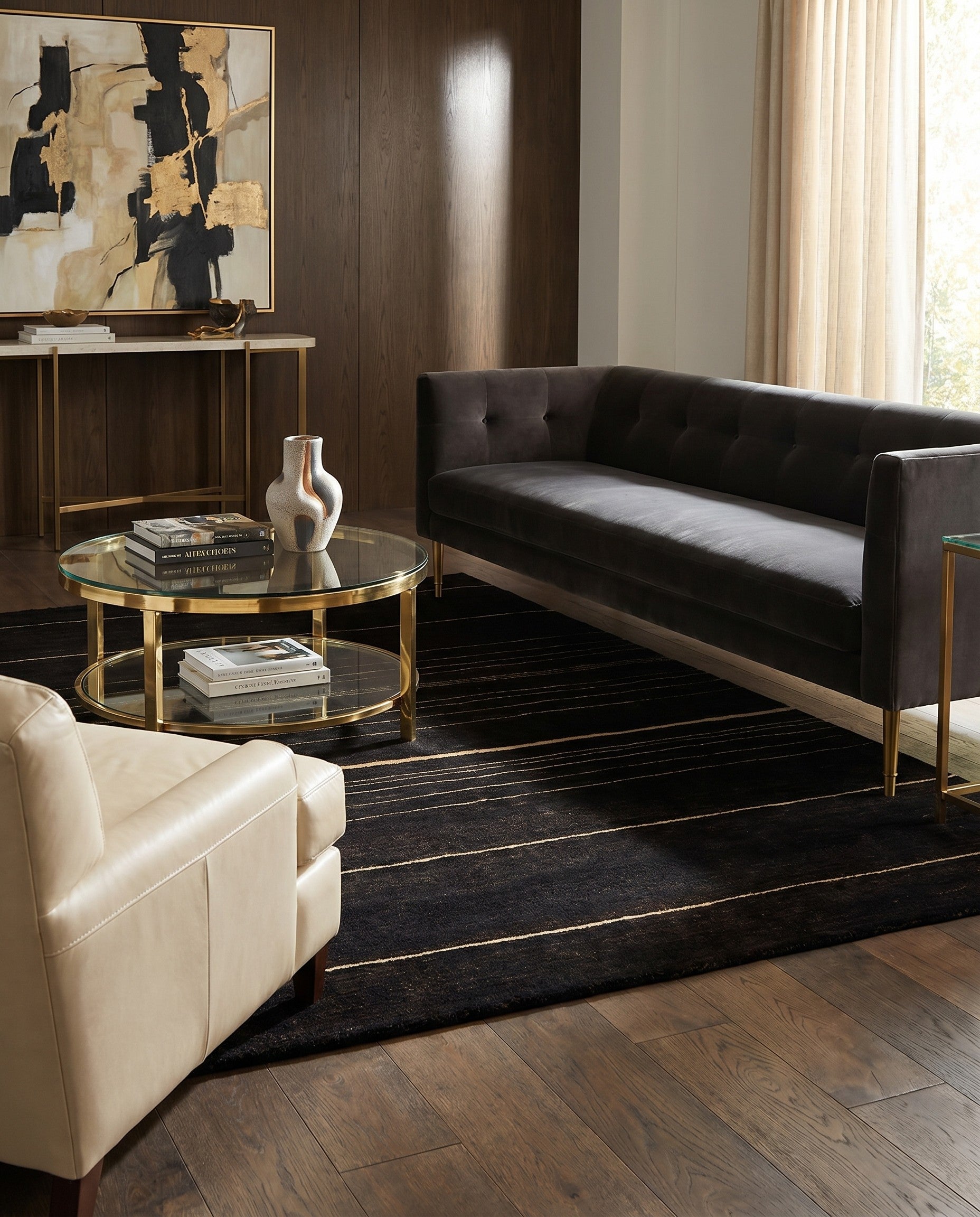 4' 5 x 6' 4 Juma Wool Rug