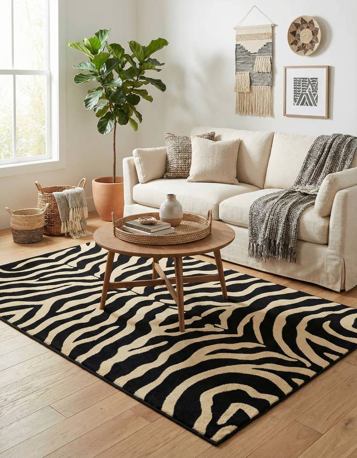 Detail image of 5' 3 x 8' Savannah Rug