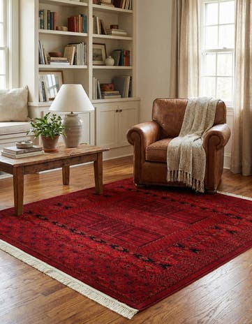 6' 1 x 6' 1 Bokhara Square Rug