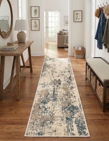 Beige Sahara Runner Rug