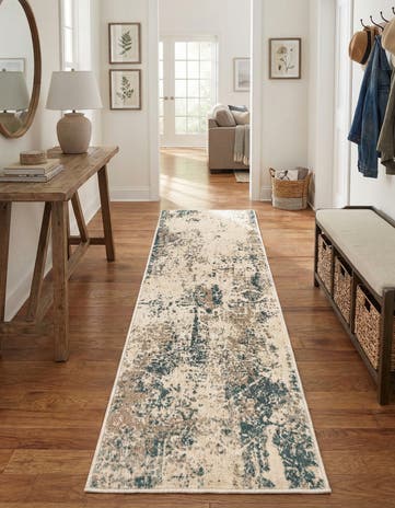 Beige Sahara Runner Rug