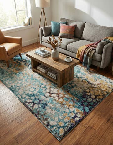 5' x 8' Washable Carnevale Rug