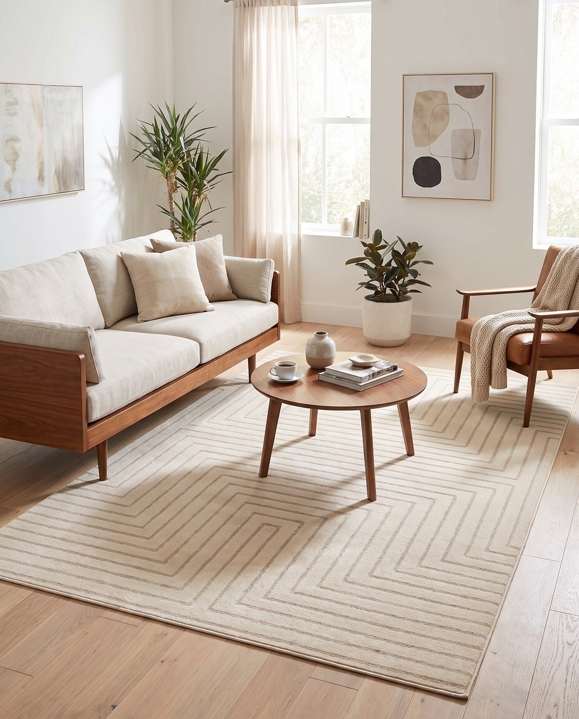 5' x 8' Contour Rug