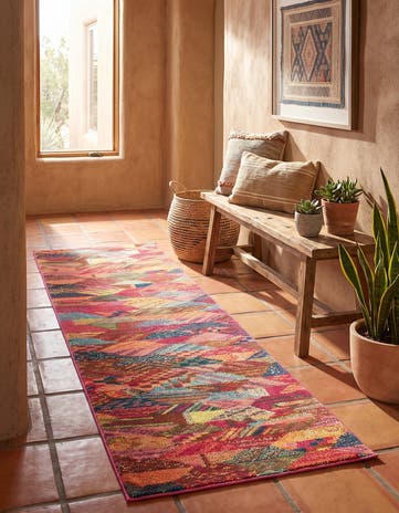 Washable Mesa Runner Rug