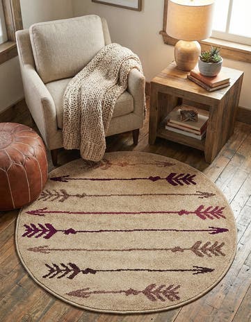 3' x 3' Equinox Round Rug