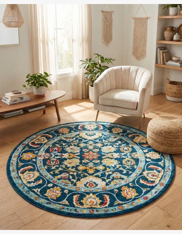7' x 7' Aurelia Round Rug