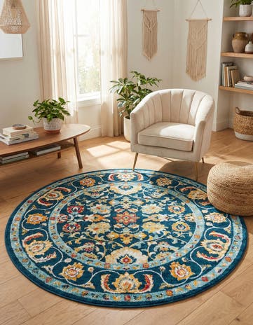 7' x 7' Aurelia Round Rug