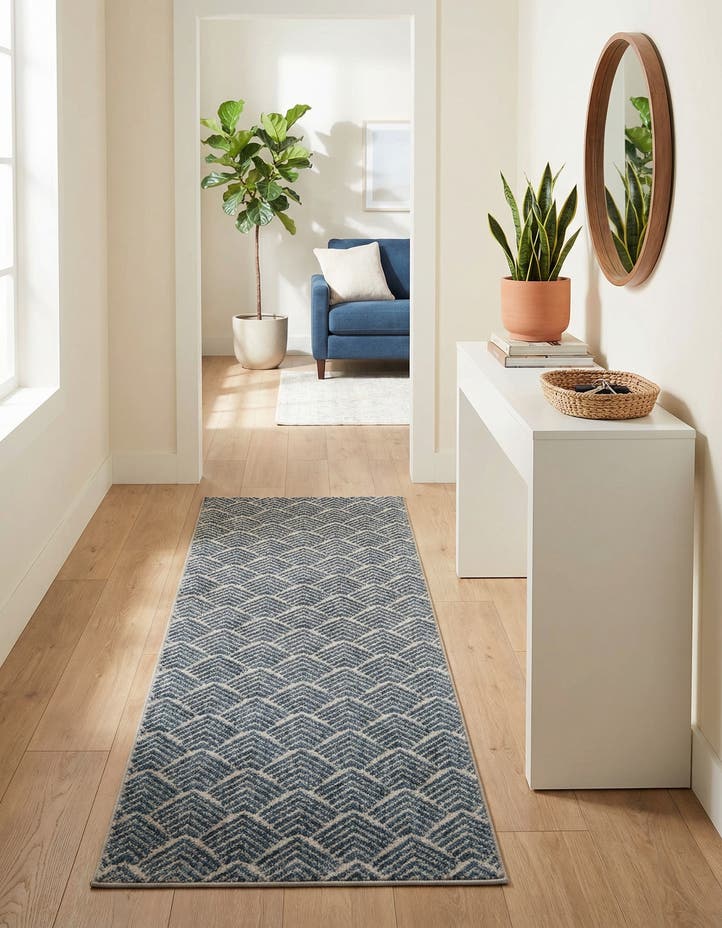 2' x 6' Eco Trellis Runner Rug