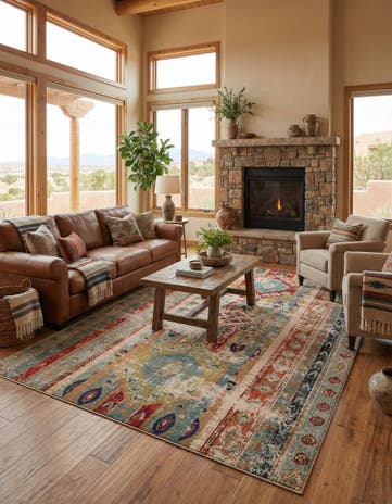 10' 6 x 16' 5 Washable Mesa Rug
