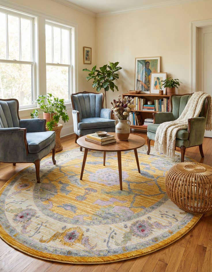 Detail image of 8' 2 x 10' Paragon Oval Rug