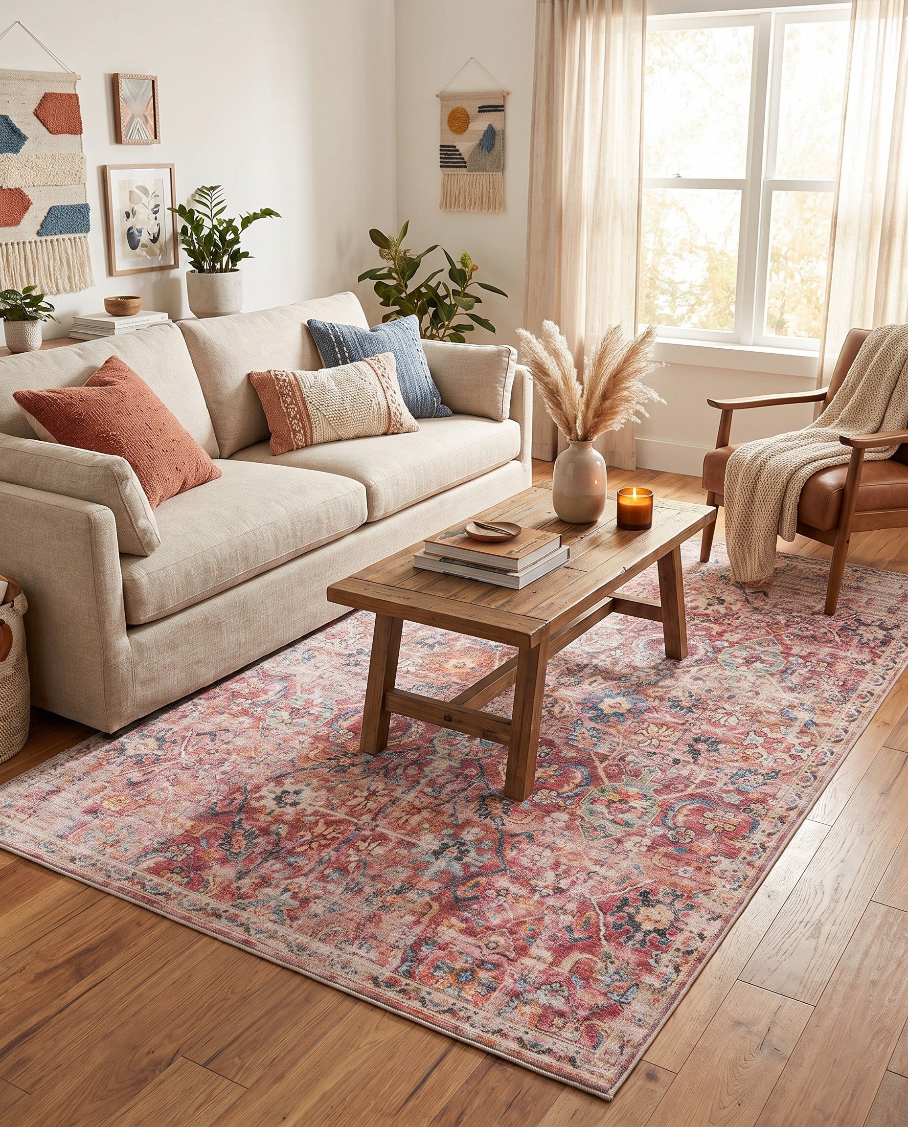 6' x 9' Washable Nostalgia Rug