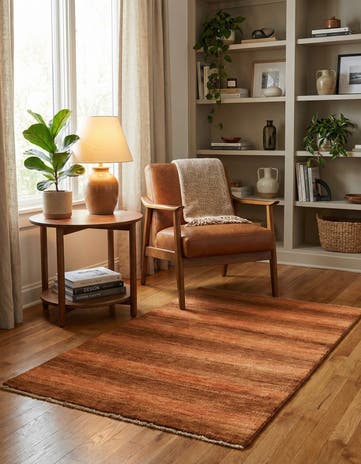 2' 8 x 4' Hand Knotted Modern Ziegler Rug