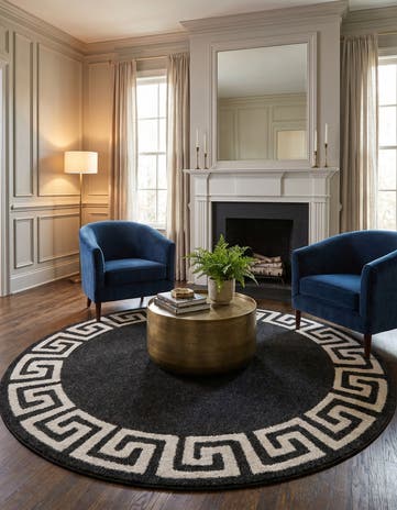 6' x 6' Hera Round Rug