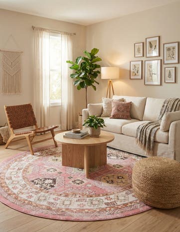 7' 10 x 7' 10 Aarhus Round Rug