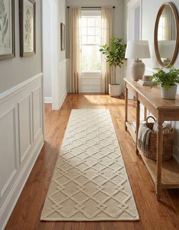 2' 7 x 10' Hand Knotted Jill Zarin Dorset Runner Rug
