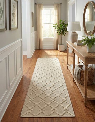 2' 7 x 10' Hand Knotted Jill Zarin Dorset Runner Rug
