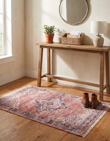 Salmon Pink Boutique Rug