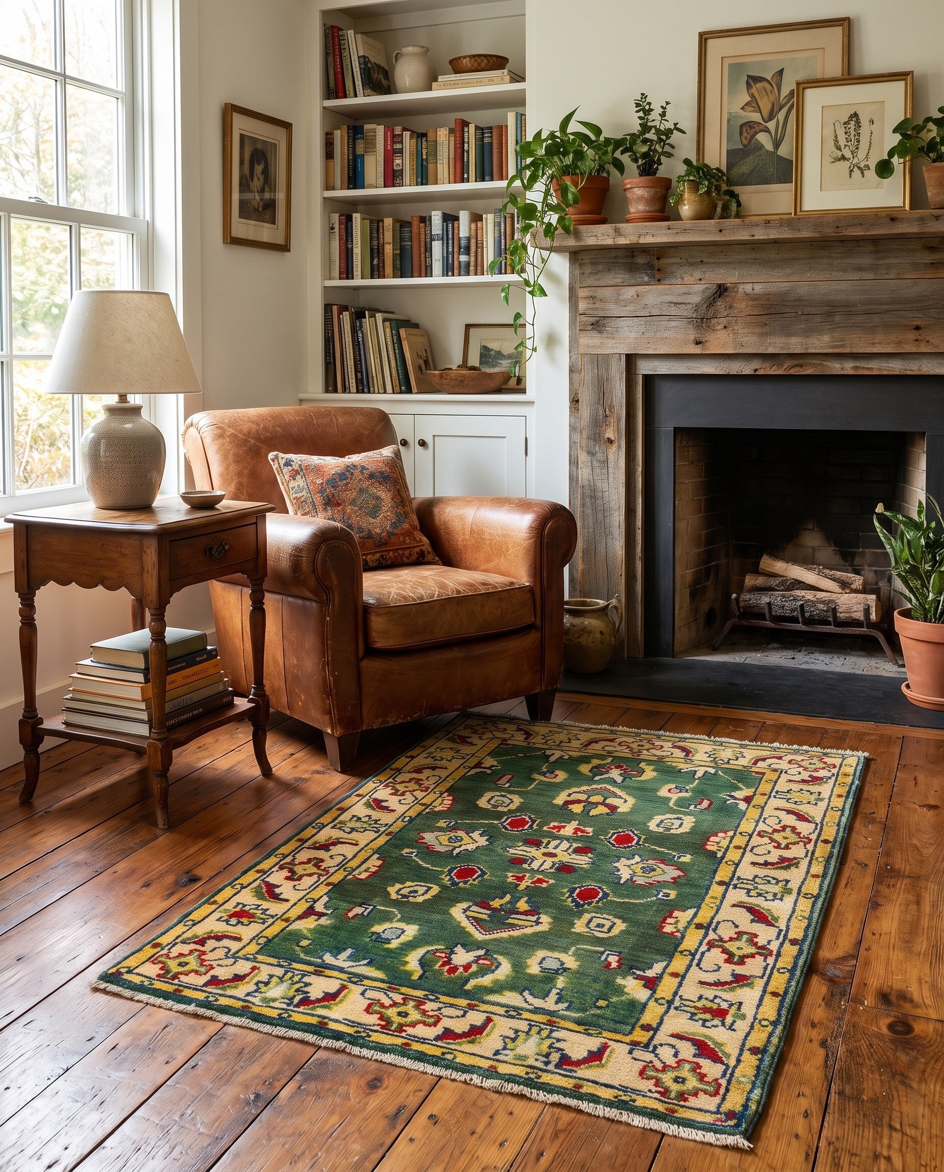 2' 3 x 3' 4 Hand Knotted Kazak Rug