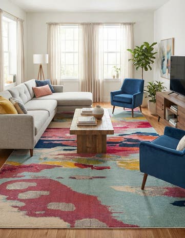 10' 6 x 16' 5 Washable Hyacinth Rug