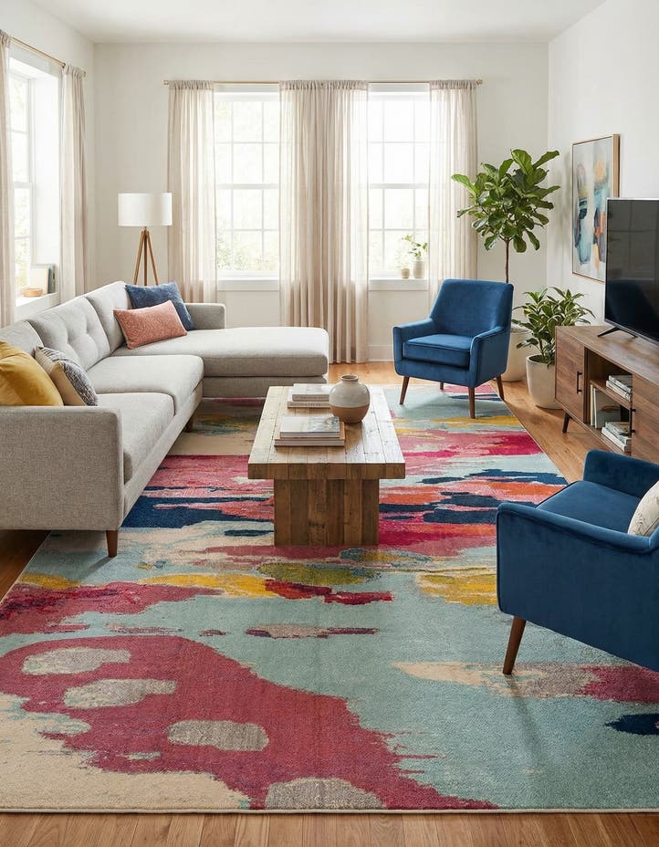 10' 6 x 16' 5 Washable Hyacinth Rug