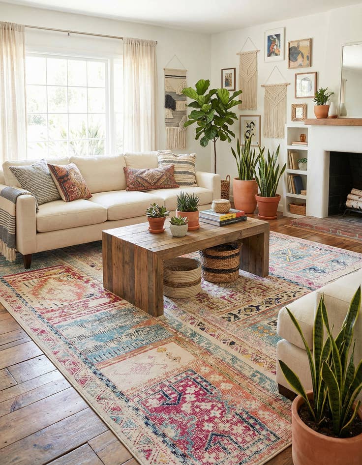 Detail image of 10' 6 x 16' 5  Washable Alta Rug