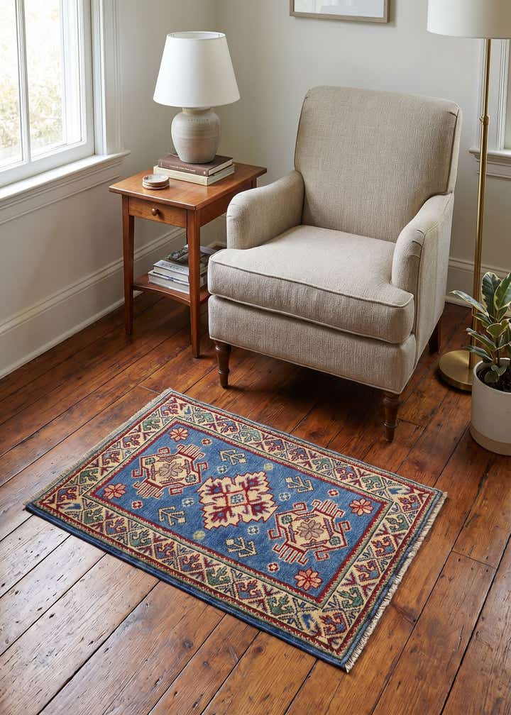 2' 1 x 3' 1 Hand Knotted Kazak Rug